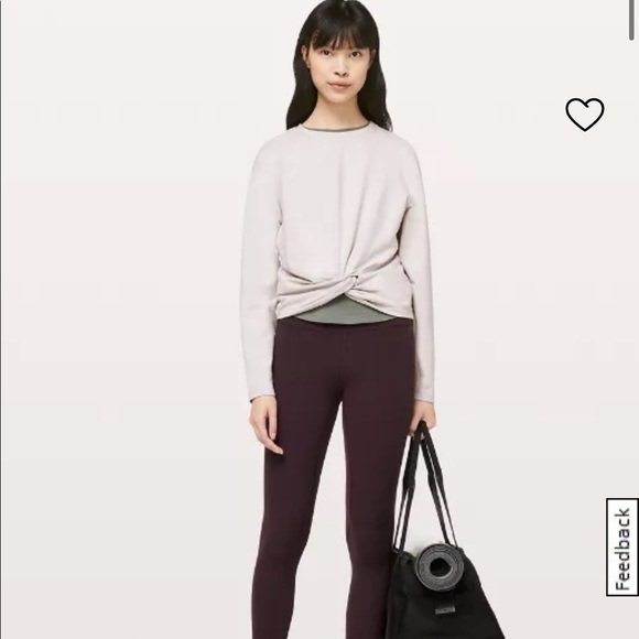 Lululemon Tuck and gather pullover size 2 - Picture 8 of 8